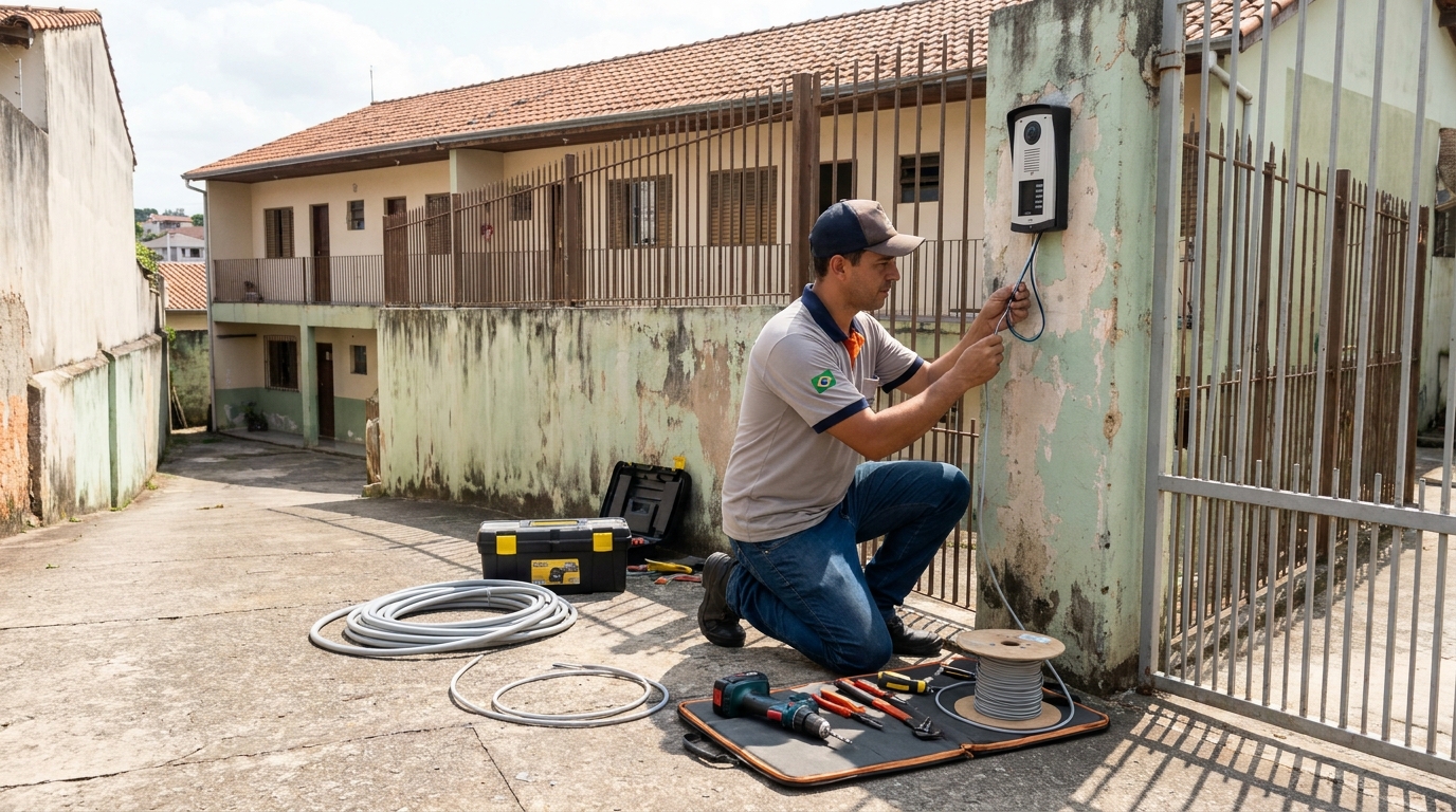Instalação de Porteiro Eletrônico em São José dos Campos‑SP