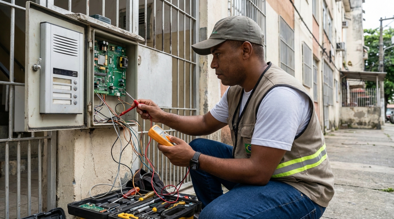Reparo de Placa e Campainha em São José dos Campos‑SP
